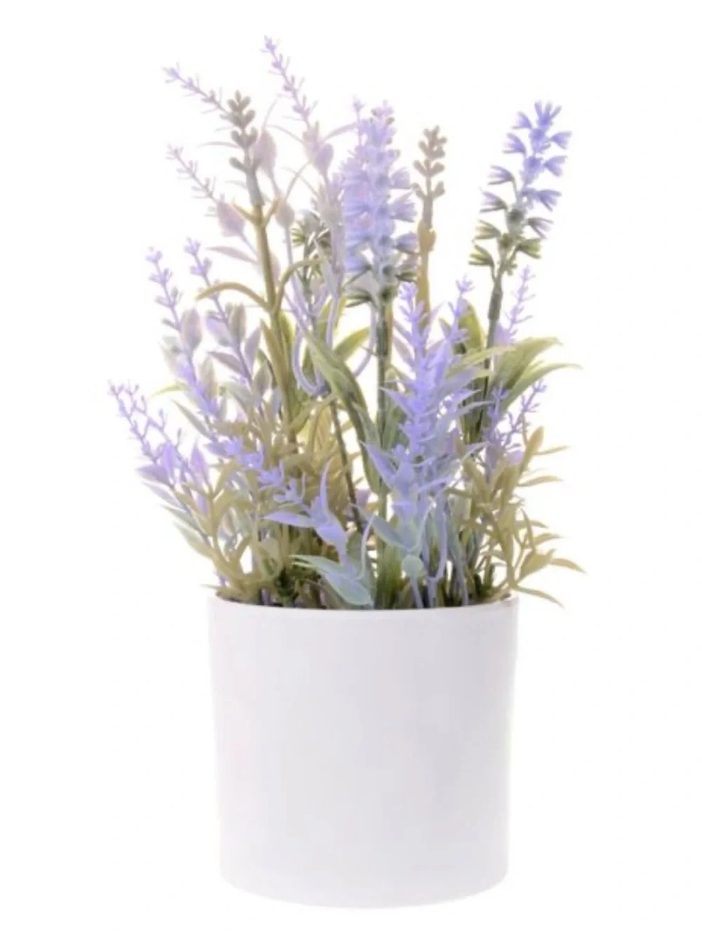 NWT Threshold Potted Faux Plant Lavender 3-3/4 x 10 Set of 3